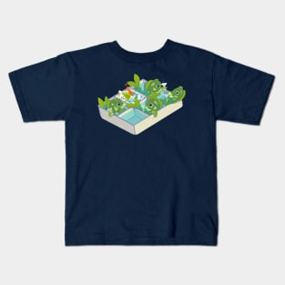 Ice Fishing Kids T-Shirt